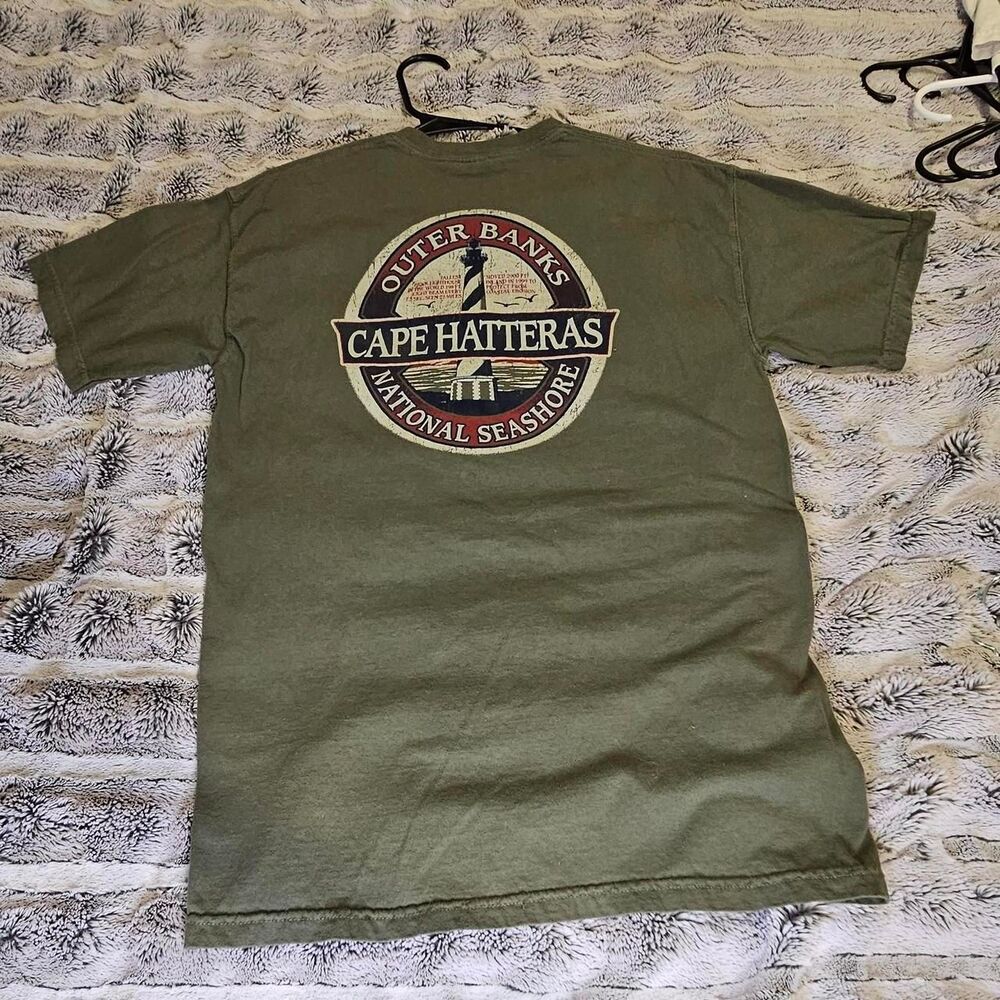 Comfort-colors Men's Green T-shirt